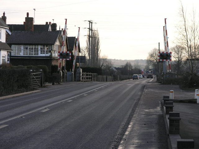 A515 Level Crossing