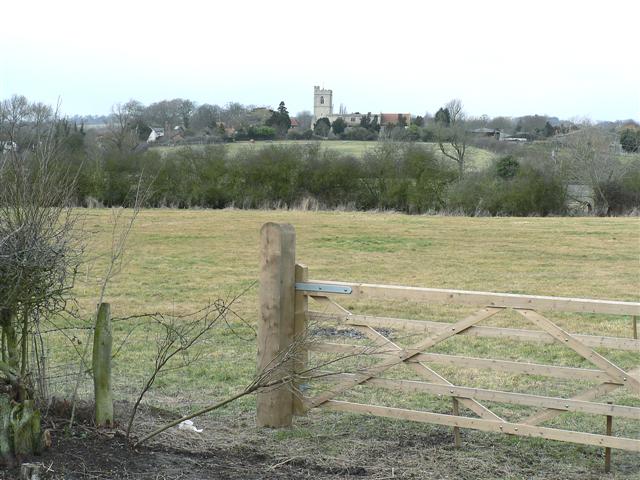 View of St Mary's, Hardwick, from the South