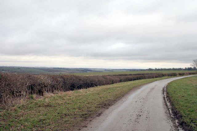 Long view to Rutland Water from Holygate Road Ridlington