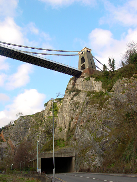 Clifton Suspension Bridge from the Portway