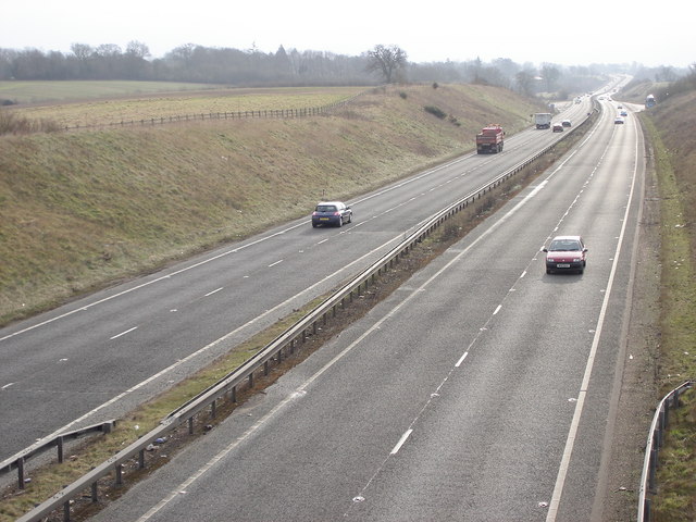 A41. looking east