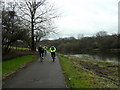 NS6262 : Cycling by the Clyde, Dalmarnock by Iain Thompson
