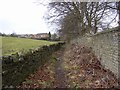 Footpath behind Carr Green Cemetery, Rastrick (SE138209)