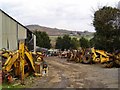 Tractor scrapyard - Bickaton, South Devon