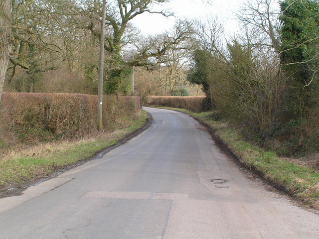 The road to Chiddingstone Hoath