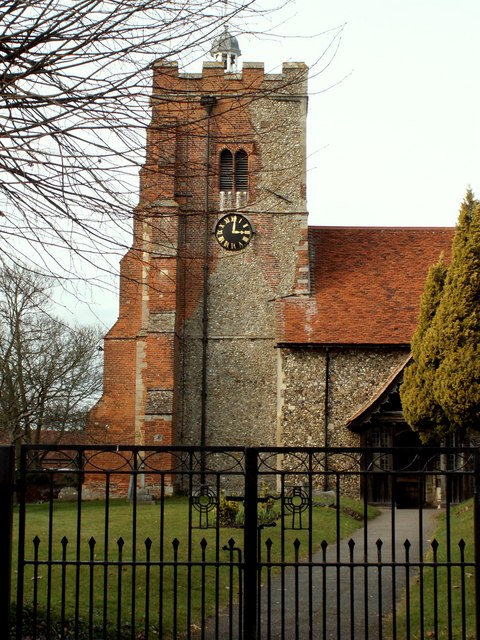 St. Martin's church, Little Waltham, Essex