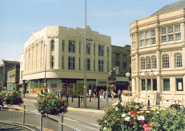 Art Deco Burton Shop, Regent Street, Weston-super-Mare