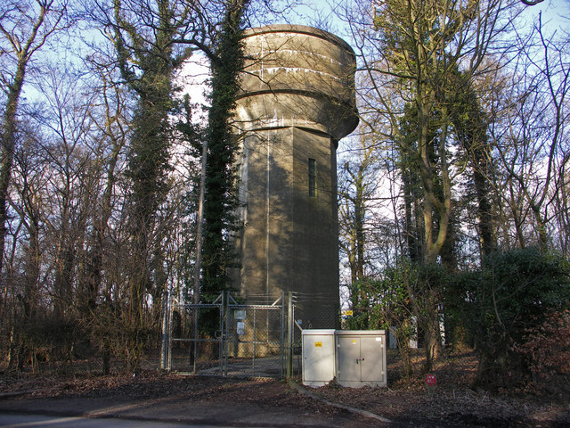 Green Hailey Water Tower