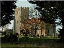 TL9816 : St. Mary the Virgin church, Peldon, Essex by Robert Edwards