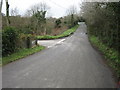 Lisbane Road joins Tullynakill Road.