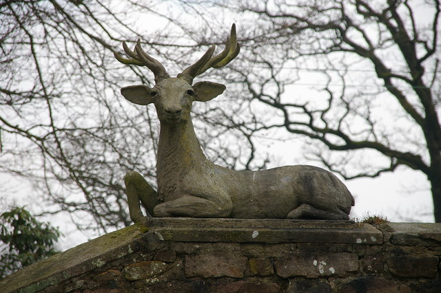 Statue of  Deer