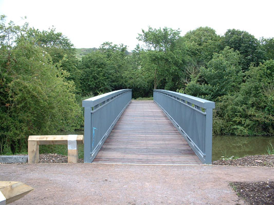 New bridge over the Royal Military Canal, Hythe