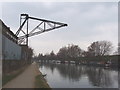 Black Crane at Oak Wharf timberyard, South Tottenham