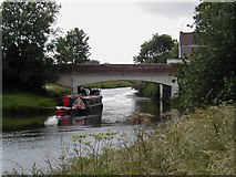 SK7696 : River bridge, Misterton by Martin Wilson