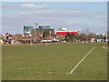 Football pitch, view to Gipsy Corner, North Acton