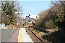 SX6298 : Sampford Courtenay: station by Martin Bodman