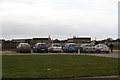 Some of the hangars at RAF Waddington