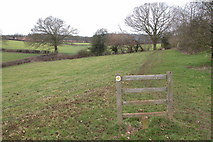SO7965 : Stile near Brant House Farm by Philip Halling