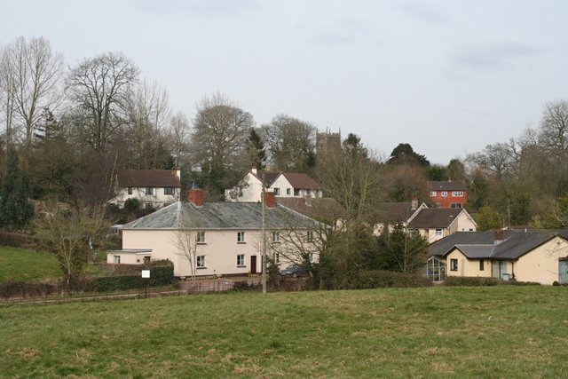 Plymtree: footpath from Clyst Hydon to... © Martin Bodman cc-by-sa/2.0 ...