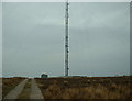 SH4749 : The bottom half of Nebo TV mast by David Medcalf