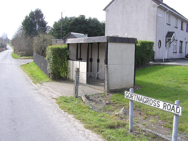 Bus shelter at Gortnagross Road