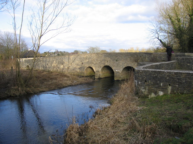 Bridge over the River Windrush at Minster Lovell