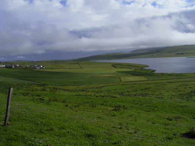 View towards Spiggie Loch