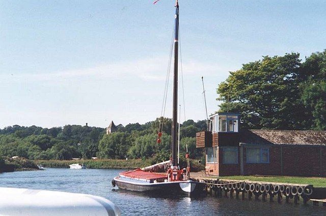 Wherry on the River Yare