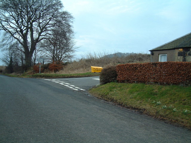 Flisk road junction