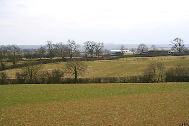 Farmland near Scalford Hall