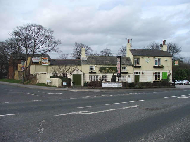 The Old Red Lion © Steve Partridge :: Geograph Britain and Ireland