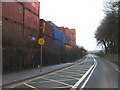 Containers at Stourton.