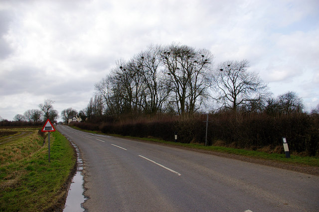 B1205 Near Northorpe Level Crossing