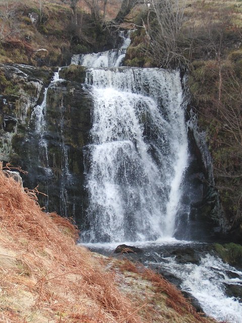 Allt Ollach waterfall