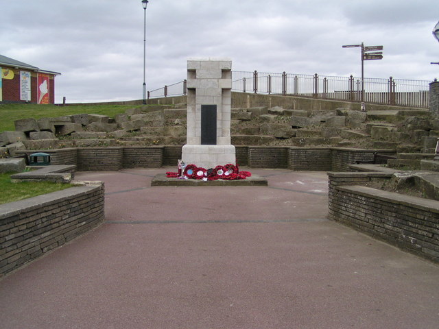 War Memorial on Sea Front, Sutton on Sea