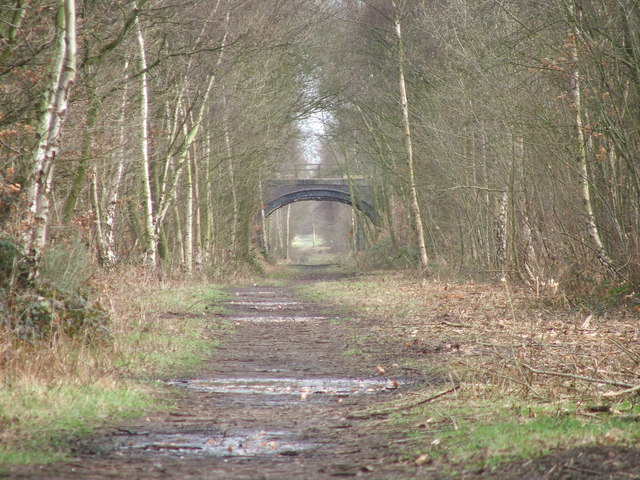 Dismantled railway near Notton.