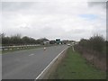 Temporary road works near M4 Junction 17