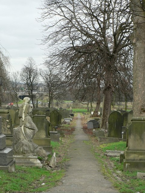Graves in Hunslet Cemetery