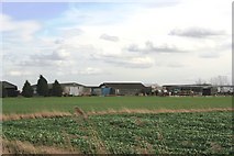 TF1323 : Farm on Morton Drove, Morton Fen by Terry Butcher
