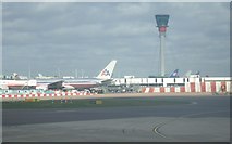 TQ0675 : Airside Terminal 3 by Martyn Davies