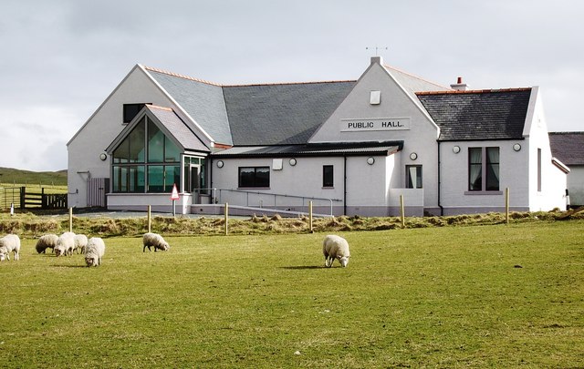 Public Hall at Vidlin, Shetland