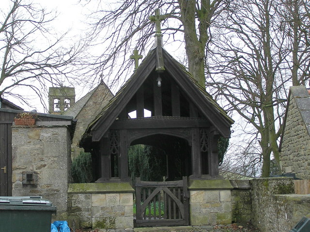 Lych Gate : St. Mary : Hutton  Magna