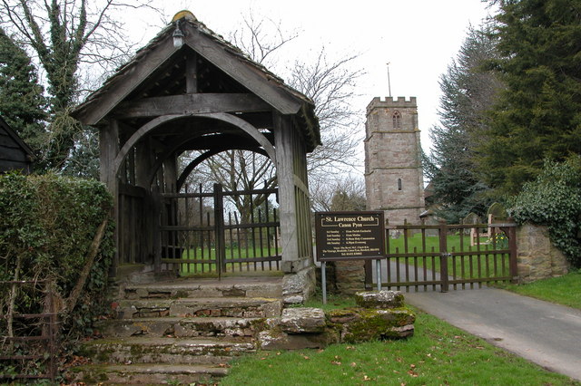 Lychgate and tower of Canon Pyon church
