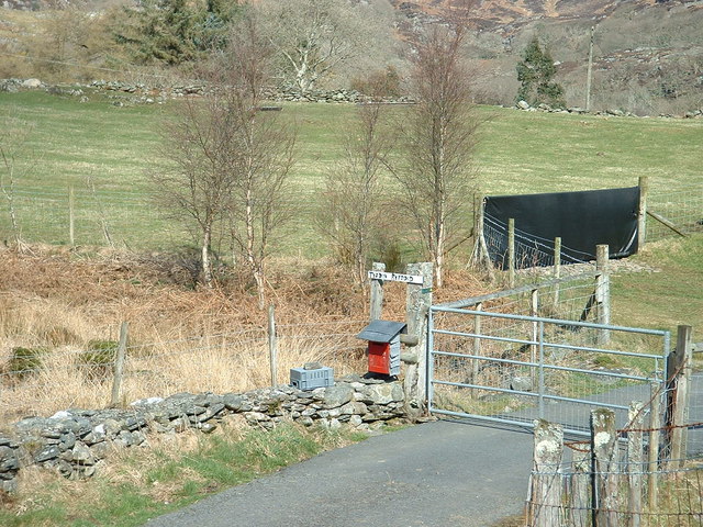 Farm gate at Tyddyn Rhyddyd