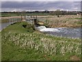 SP8763 : Weir on the River Nene by Kokai