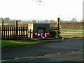 Memorial to the Airmen who died when their plane disintegrated on the 28th October 1944