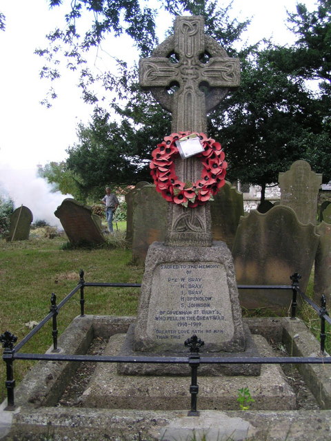 War Memorial at Covenham St. Bartholomew