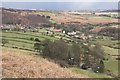 Castleton seen over Didderhowe Farm