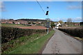 Eco-friendly speed warning sign, Little Dewchurch