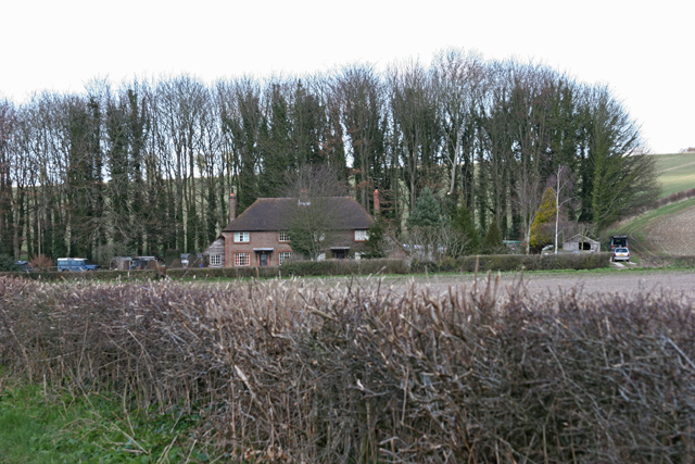 Houses southeast of Hinton Ampner